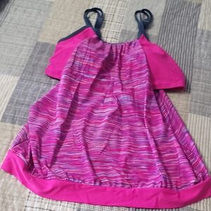 Free Country Tankini Top Only XXL